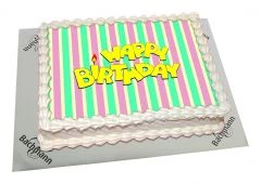 Photo Cake Birthday