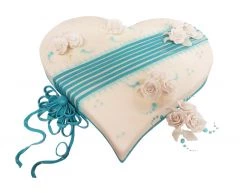 Heart Cake Azure