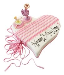 Heart Cake Rose
