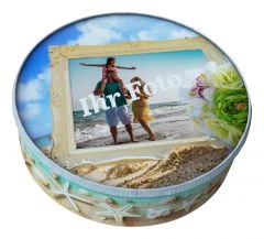 Shipping Cake Your Photo Ornament