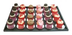 Mini Cupcakes Platte 24er