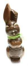 Easter bunny Hoppeli dark chocolate