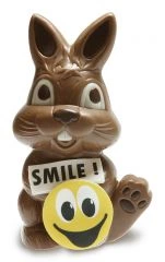 Easter bunny Lupi smile