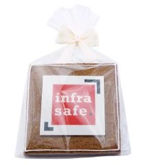 Lebkuchen Quadrat 12 x 12 cm