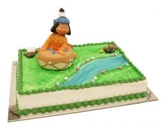 Piggy bank cake Yakari
