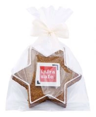 Lebkuchen Stern 10 x 10 cm