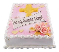 Communion Cake Cross