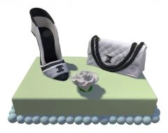 Koffer Color-Torte rund