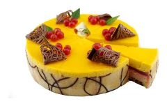 Mango-Quarktorte
