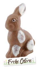 Sitzhase Milchschokolade 17cm