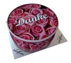 Versandtorte Rosen Danke