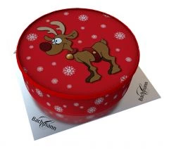 Shipping Cake Rudy Reindeer