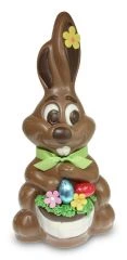 Schmunzel Osterhase Blume