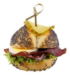 Potato Roll with Dry-Cured Ham