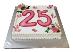 Number Cake Butterfly