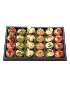Appetiser Canapé Rectangle big 24pc.