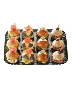 Apéro roll small carton plate 12 pc.