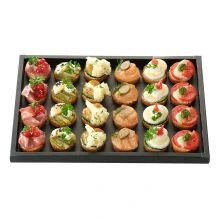 Appetiser Canapé Rectangle big 24pc.