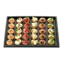 Appetiser Canapé Cardboard large 30pc.