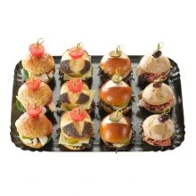 Apéro roll small carton plate 12 pc.