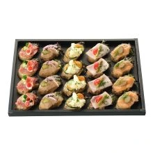 Bruschette Cardboard Plate big 20 pcs.