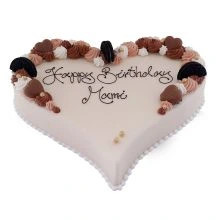 Heart Cake Brown