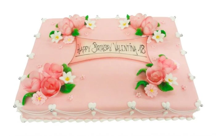 Birthday Cake, Looks Like Hat In Pink Color Stock Photo, Picture and  Royalty Free Image. Image 25676656.