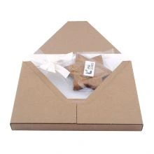 Letter-Post Biscuit Star 10 x 10 cm