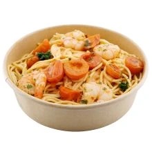 Spaghetti mit Black Tiger Crevetten