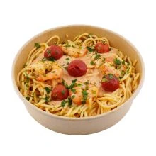 Spaghetti mit Black Tiger Crevetten