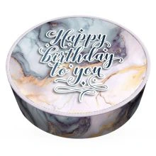 Print-Torte Marmor Grafik