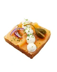 Canapé Lachs