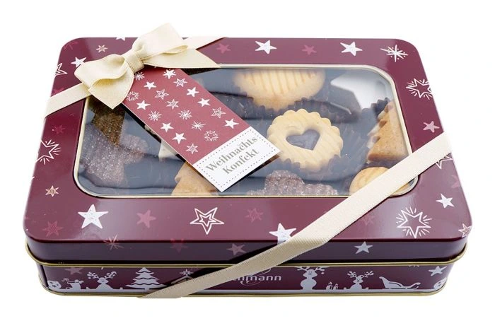 Christmas Confectionery Tin 300g B2B