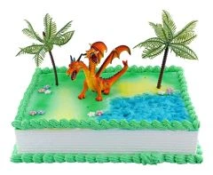 Children's Birthday Cake Dragon Mystery
