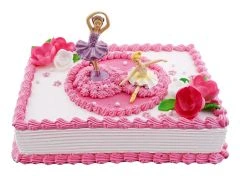 Children's Birthday Cake Female Dancer