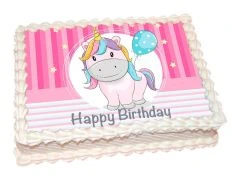 Photo cake Unicorn