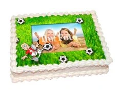 Fototorte Fussball