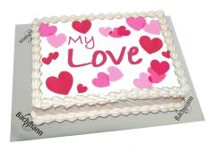 Photo cake In love