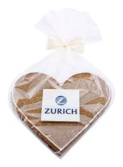 Lebkuchen Herz 12 x 12 cm