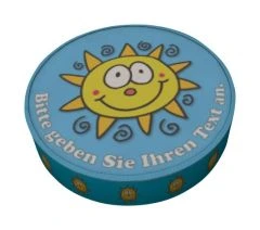 Versandtorte Ihr Text Sonne