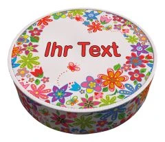 Versandtorte Ihr Text Spring