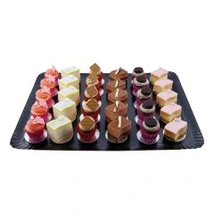 Mini Patisseries Silberkarton