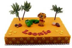 Children's birthday cake Tiger Party