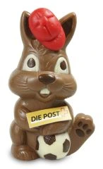 Easter bunny soccer with logo