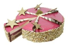 Schoggi-Himbeer-Limetten Torte