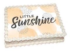 Photo cake Sunshine