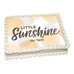 Photo cake Sunshine