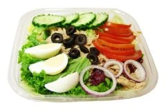 Tuna with Green Salad