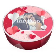 Shipping Cake Your Photo Little Hearts,