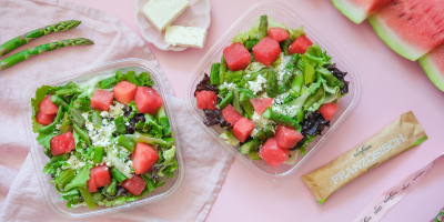Spargel Wassermelonen Salat 